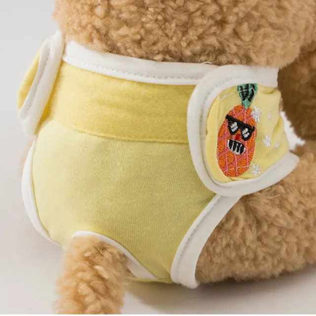 Sanitary Napkin Pet Menstrual Aunt Pants Succulent Pineapple - Shop at LoveMi