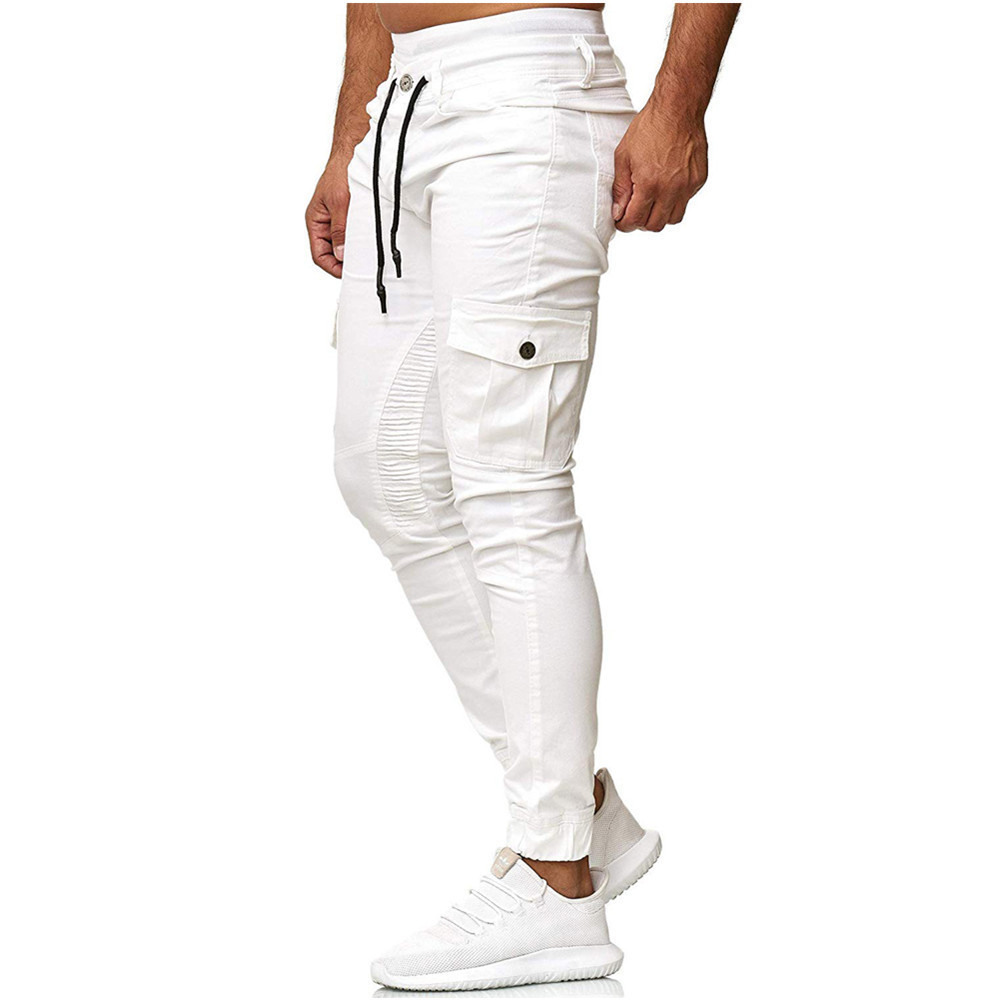 Title 1, Mens Versatile Casual Sweatpants with Woven Po...