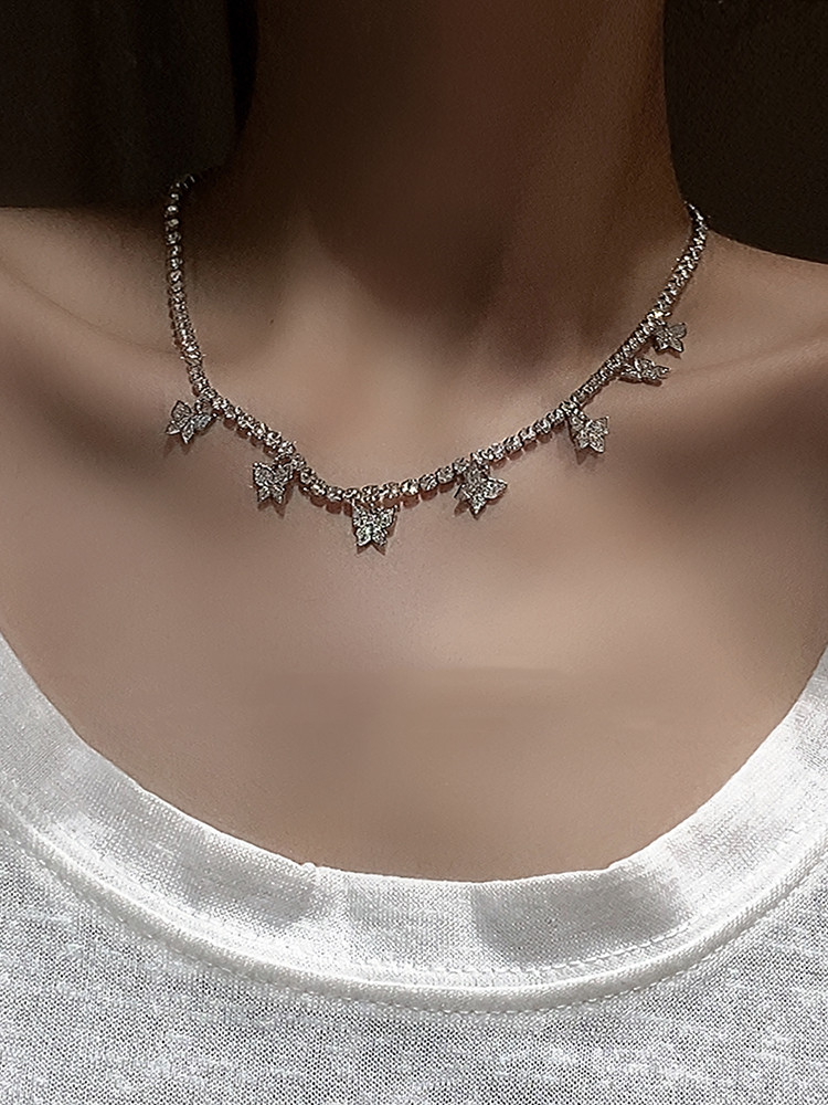 Cold Wind High-end Exquisite Net Red Clavicle Chain