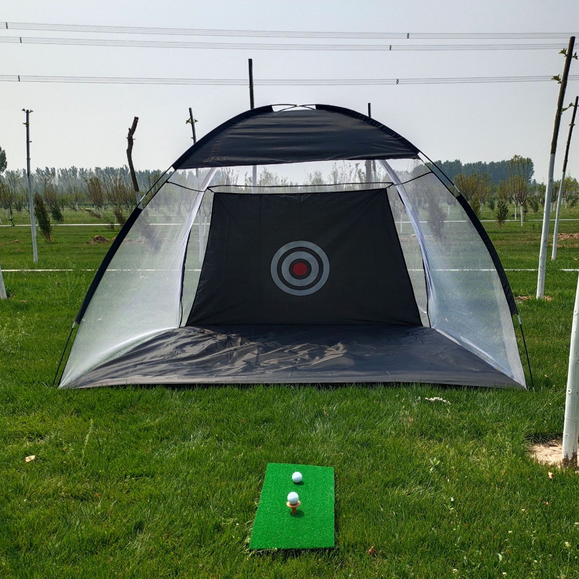 Golf Practice Net Tent Golf Hitting Cage Garden Grassland Practice Tent Golf - Picture 25 of 26