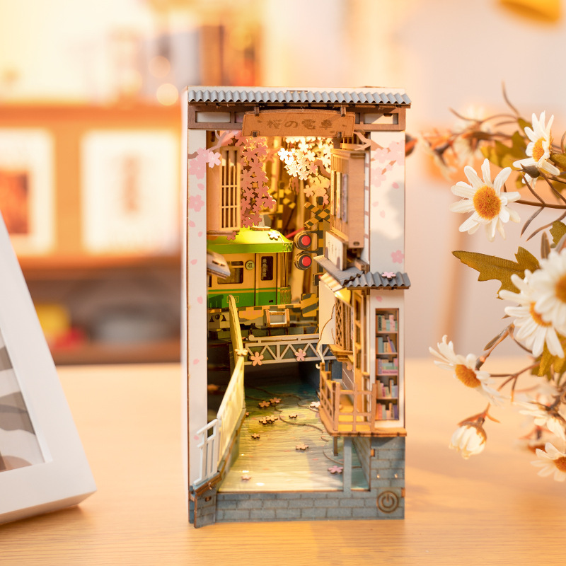 Handmade DIY Bookstand Assembled Miniature Model Ideas - Picture 19 of 20
