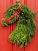 Green Grass Horse Head