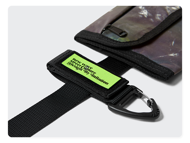Irregular Personality Laser Reflective Crossbody Chest Bag - Image 4