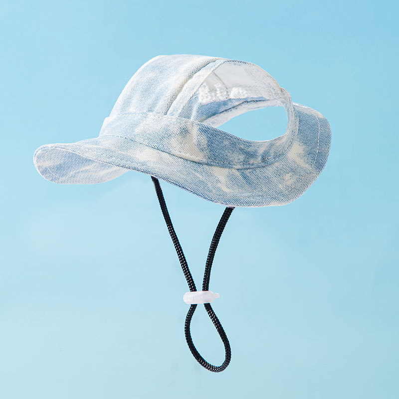 Pet Hats With Ear Holes Adjustable Puppy Dog Cap Hat For Small Medium Dogs Pug Mascotas Accessories Costume