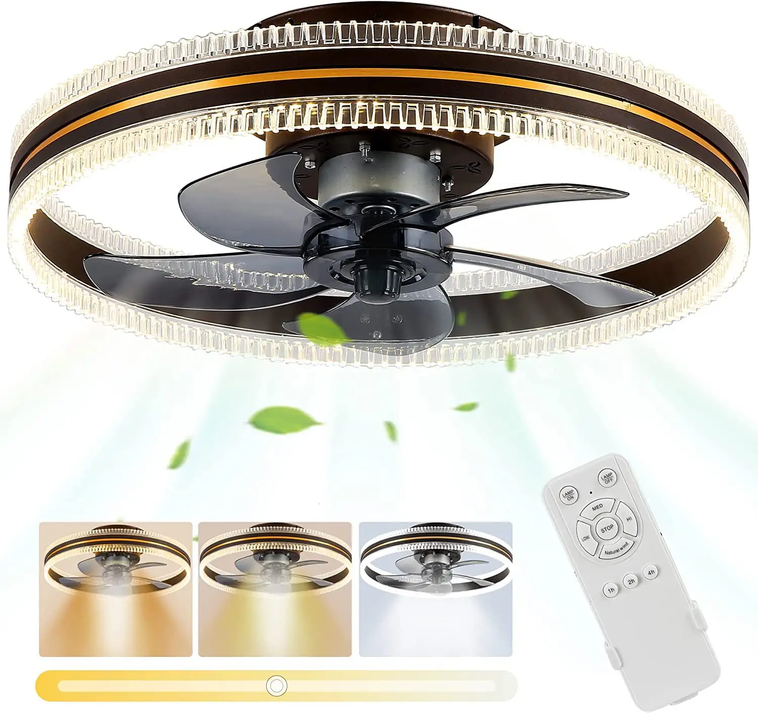 Ceiling Fan Home Integrated Invisible Light