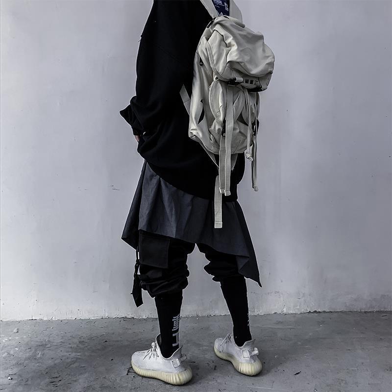 Loose Hip-hop Jacket Loose Stitching Sweater Trend