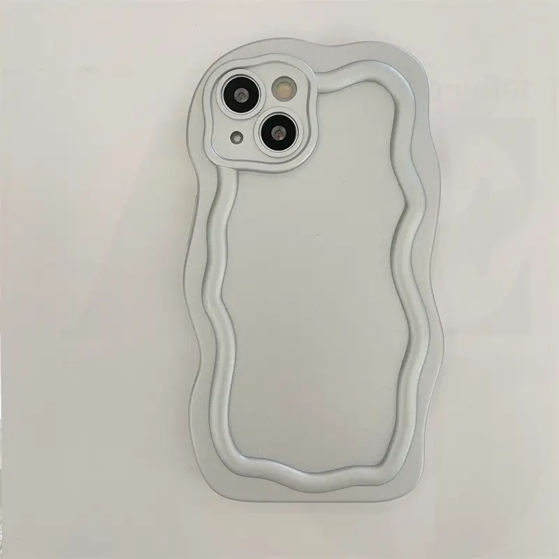 Solid Color Shaped Cloud Phone Case