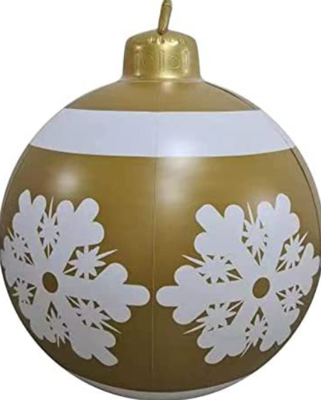 Christmas Ornament Ball Outdoor 60CM Inflatable Decorated Ball XMAS Tree decorat - Picture 19 of 20