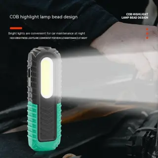 Auto Repair Work Light Coated Glue Drop-resistant Charging Inspection Lamp
