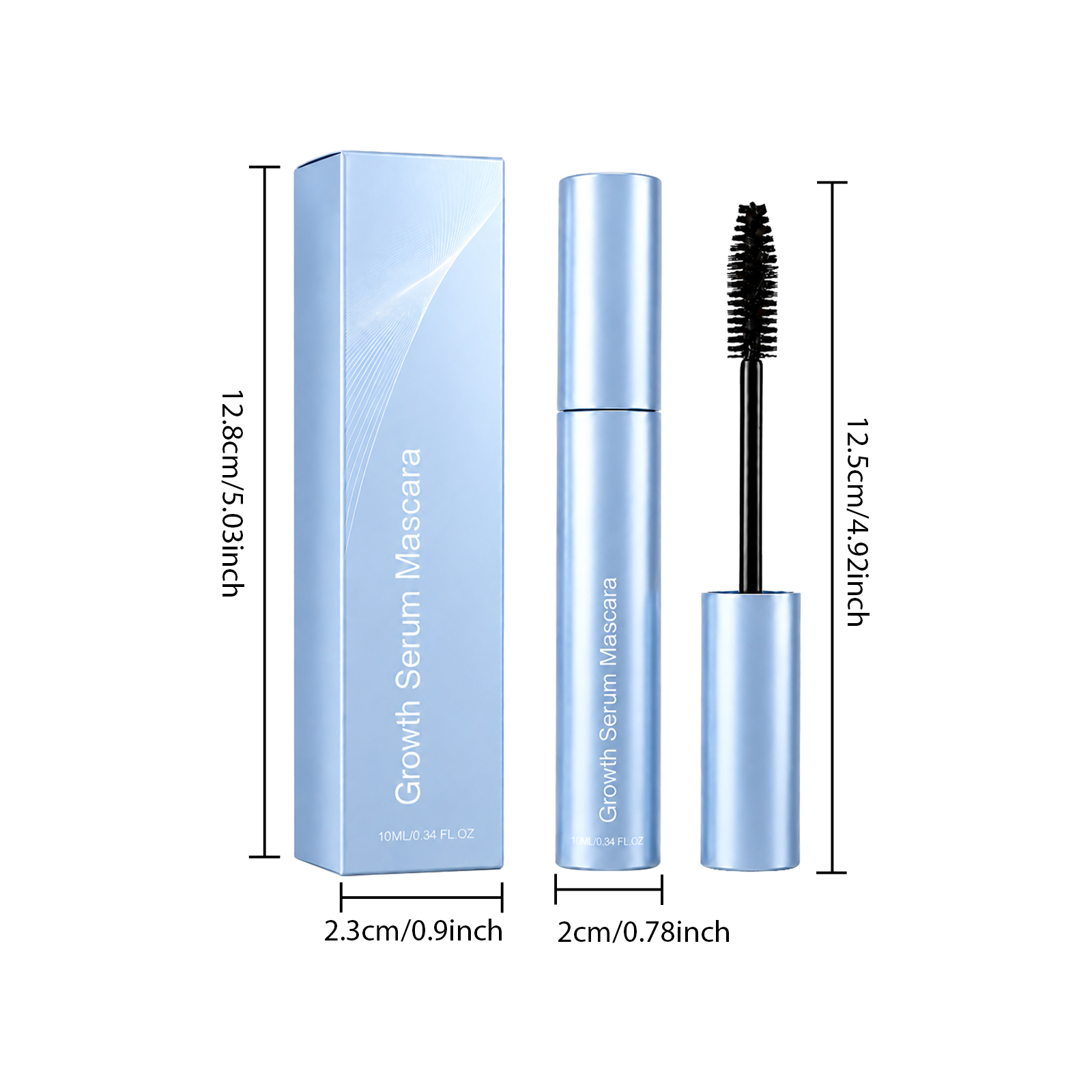 Wachstums-Essenz-Mascara Schwarz 10g Box
