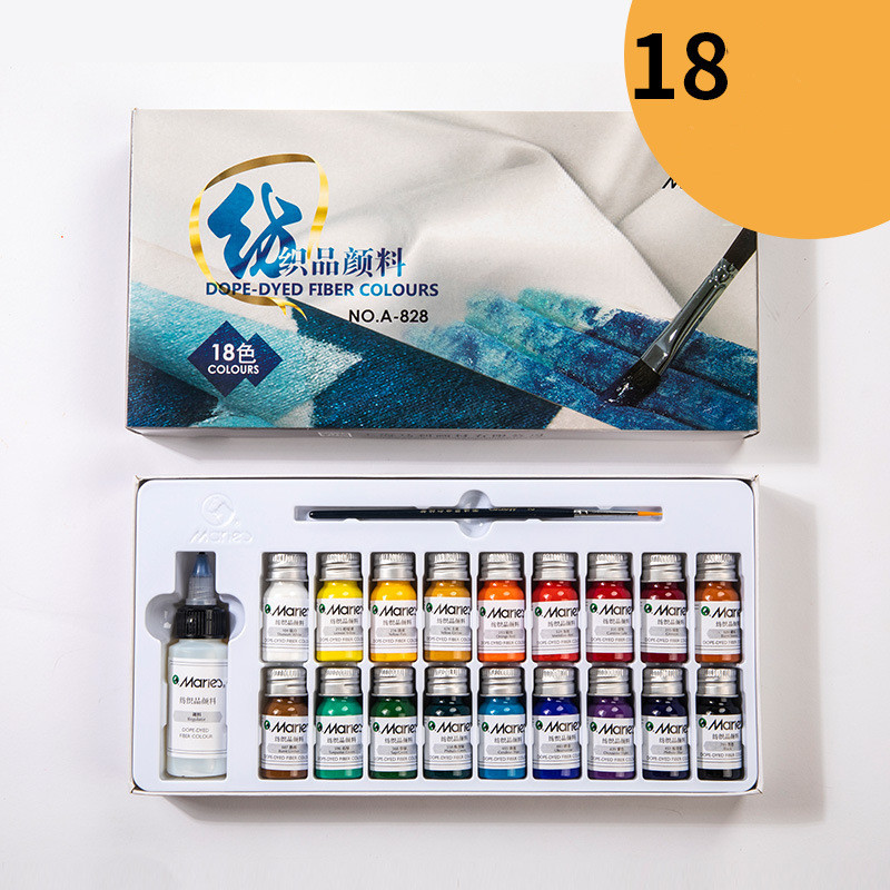 Title 4, Dope-Dyed Fiber Permanent Fabric Paint Set