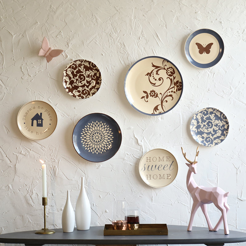 Title 1, Creative wall wall ceramic hanging plate