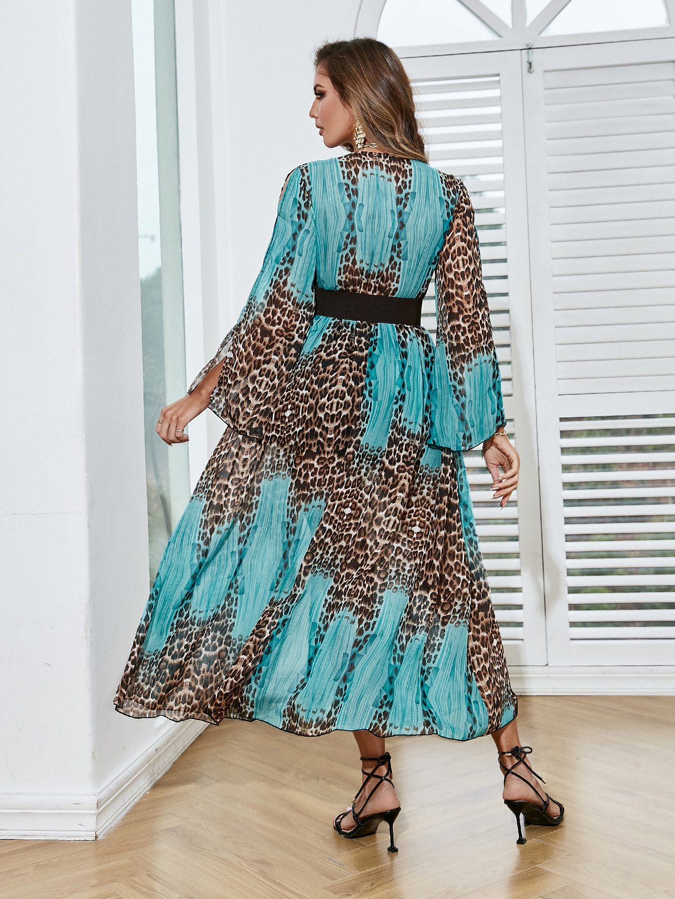 High-Waist A-Line Day Dress, picture 5 of 5
