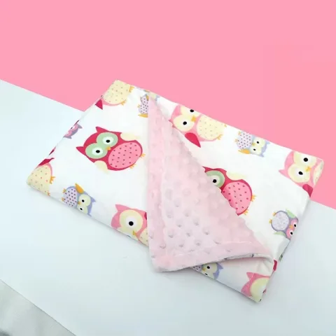 High Quality Baby Blanket Winter Flannel Fleece Flamingo Infant