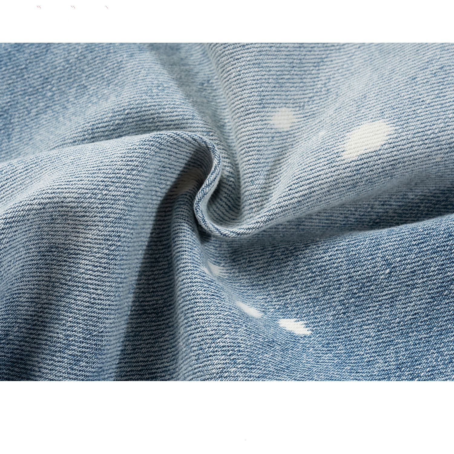 Ripped Trousers Men's And Women's Same Small Slit Paint Splashed Jeans