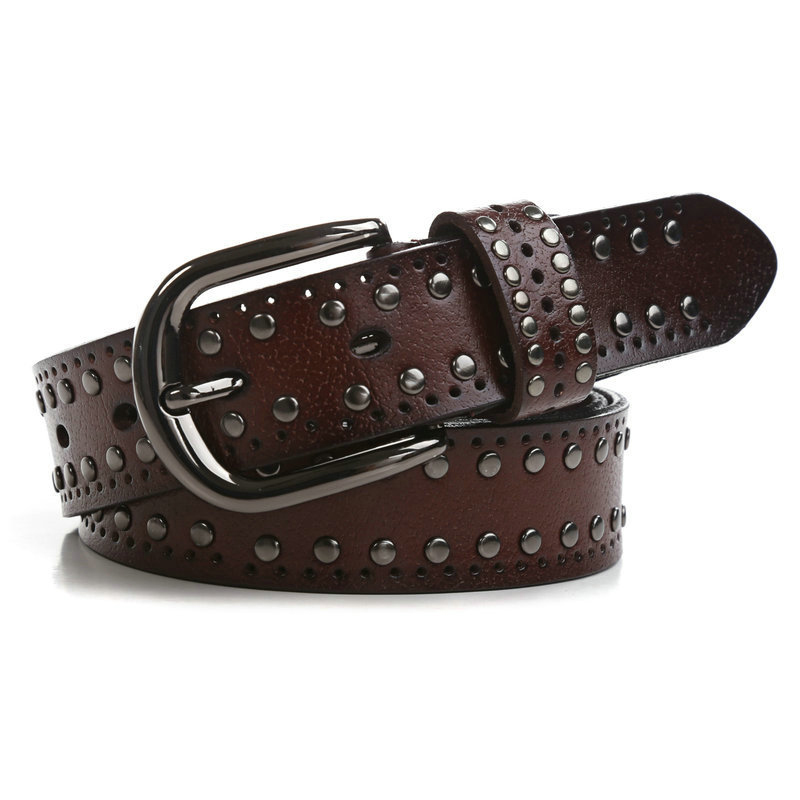 Title 5, Fashion Personality Rivet Casual Belt