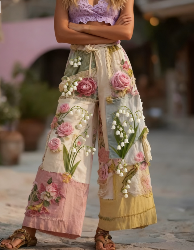 Pantalon long décontracté pour femme