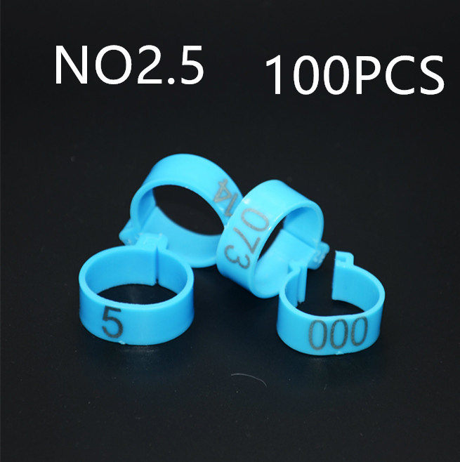 The Chicken Foot Ring 2.5Blue 100Pcs - Shop at LoveMi