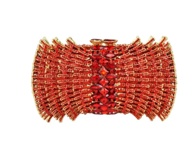 Women's Diamond String Empty Hard Case Full Diamond Clutch I - Shop at LoveMi