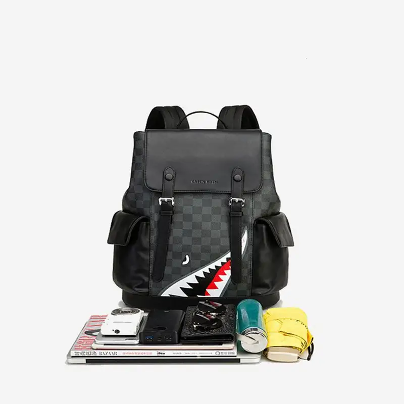 New Fashion Trend Korean Version Casual Large Capacity Backpack