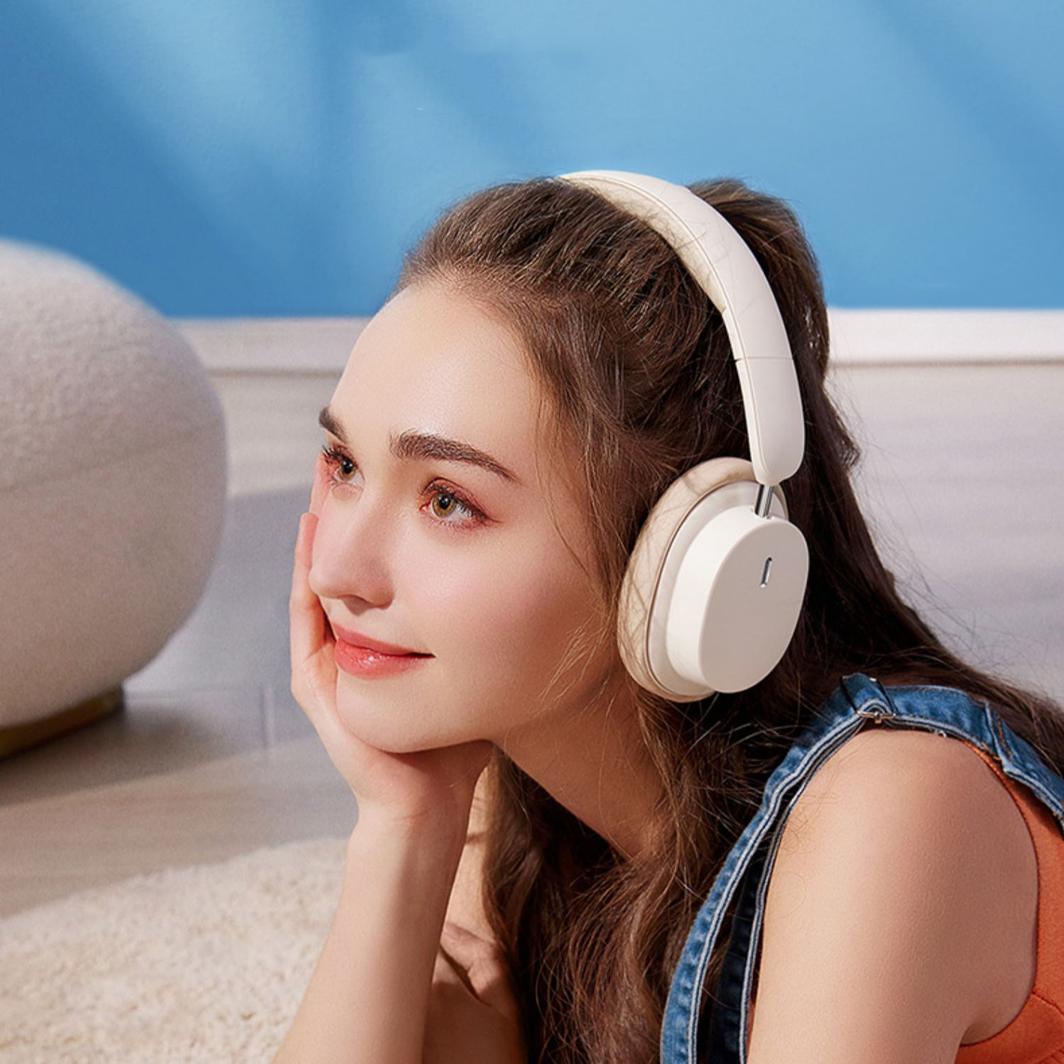 Bluetooth Earphone Head Mounted Wireless Music Noise Canceling - Image 3