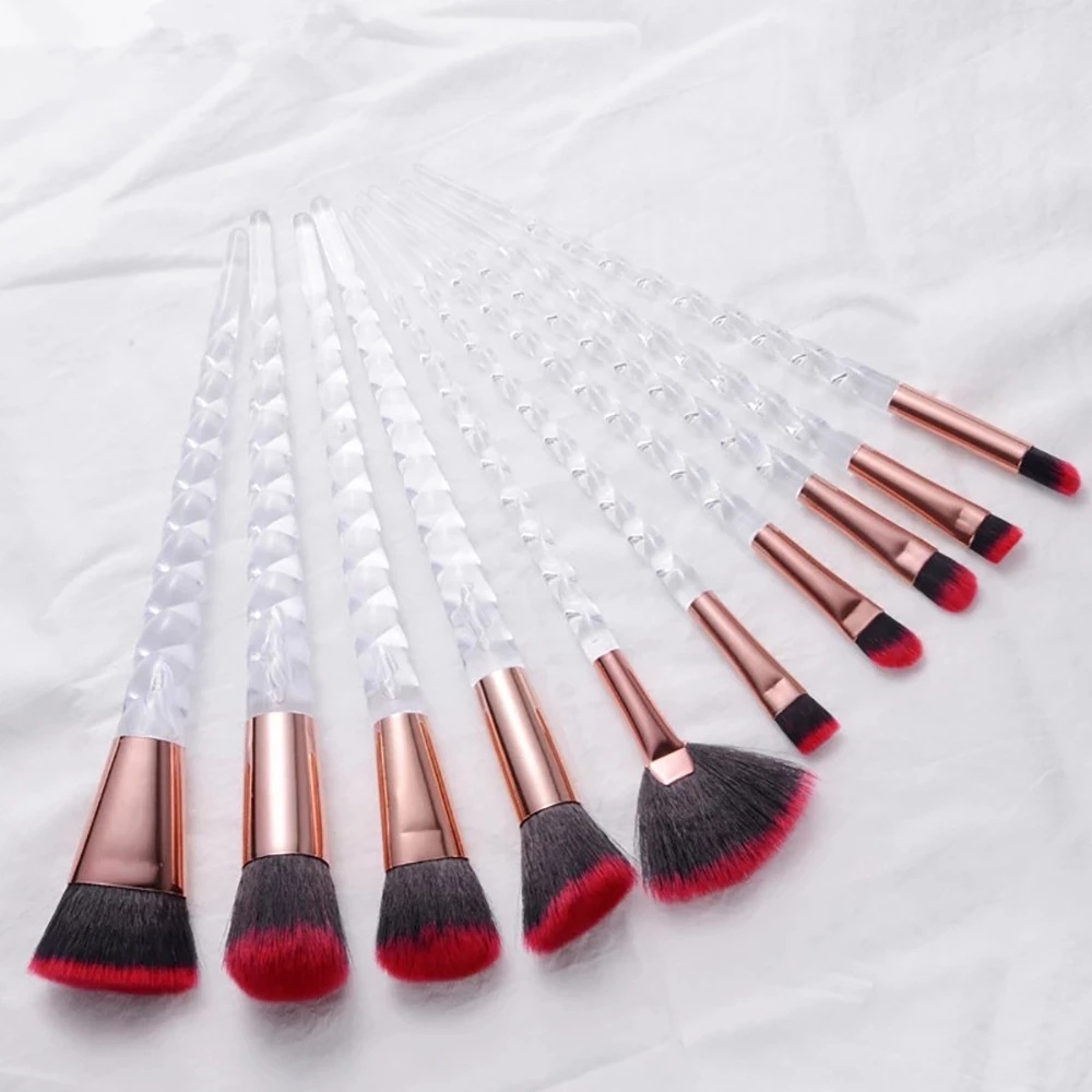 Scatola per lo stoccaggio degli strumenti per il trucco, per cucire, con pennello per il trucco