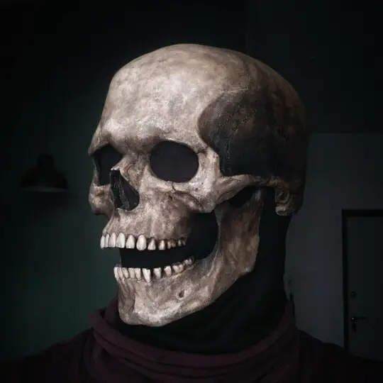 Moving Jaw Skull Mask, photo 2