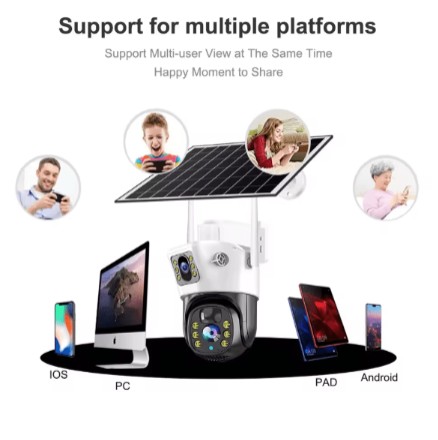 منزلك في أمان.. أينما كنت! مع كاميرا V380 Pro Solar