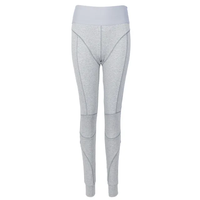 European And American Personality Line Hip lifting Casual Pants Women Light Grey - Shop at LoveMi