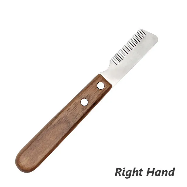 Dog Hair Removal Knife Pet Grooming Tool Shaving Comb Dog Accessories Right - Shop at LoveMi
