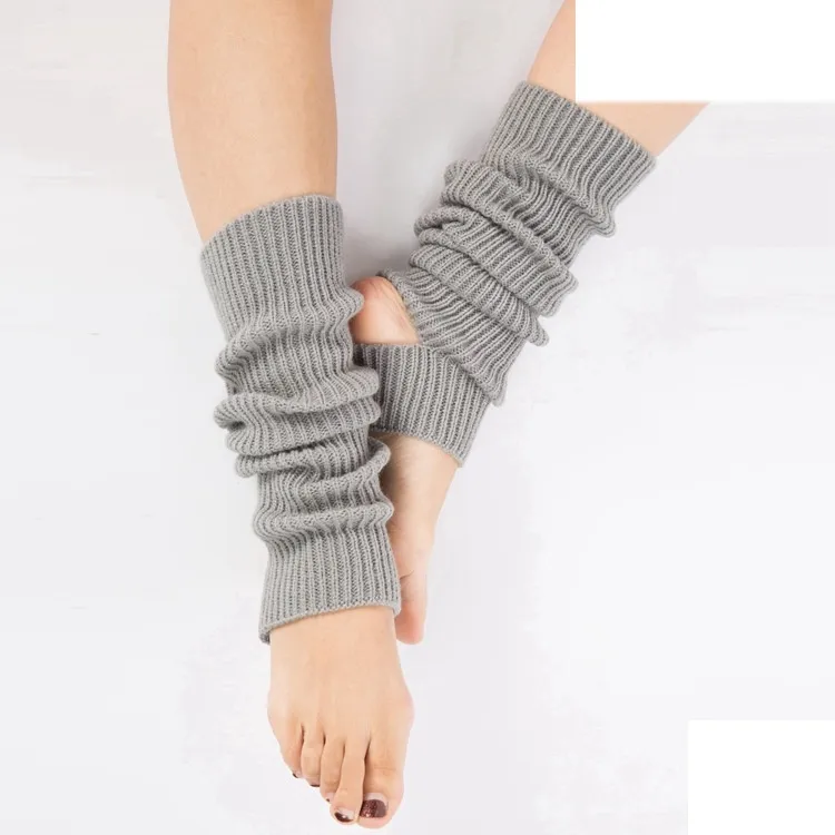 Yoga Warm Socks For Children - Light Grey