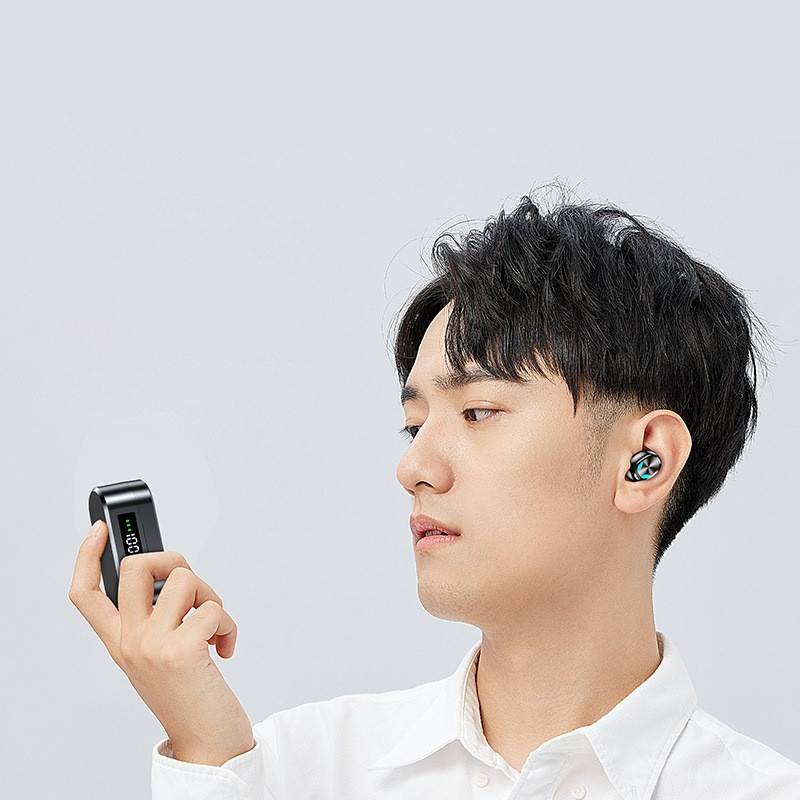 S10 Bluetooth Headset F9 Touch Digital Display In-ear TWS Wireless Stereo Earphone