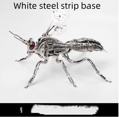 White steel strip base