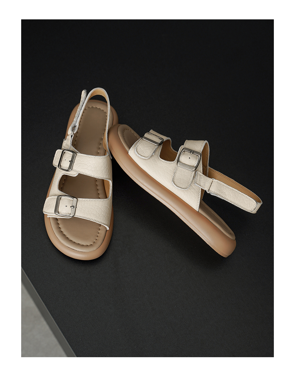 Sheepskin Sandals Open Toe View – Sarah Express