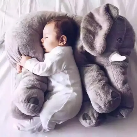 Soft Comfort Elephant Plush Toy Accompany Sleeping Baby Sleep