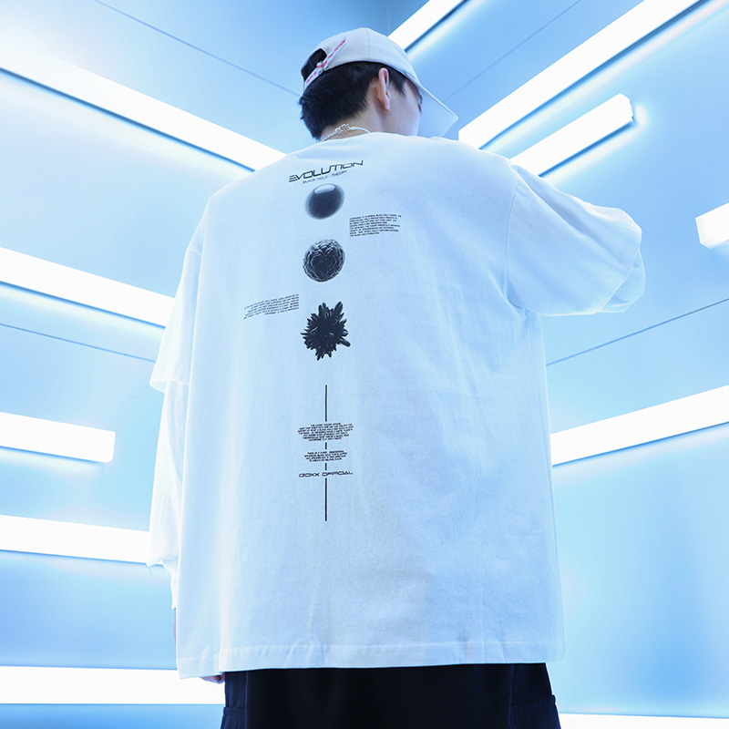 Klein Blue Long Sleeve Bottoming Shirt Men