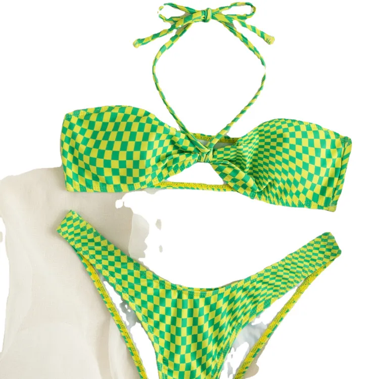 Swimwear Fashion European And American Bikini - Green