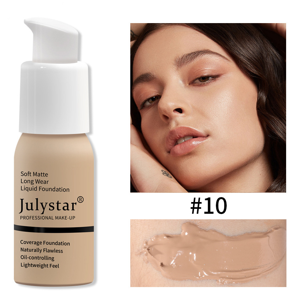 Moisturizing Foundation Make-up, Waterproof, Long-lasting, Concealer, Liquid Foundation, Beauty Makeup — foto 6