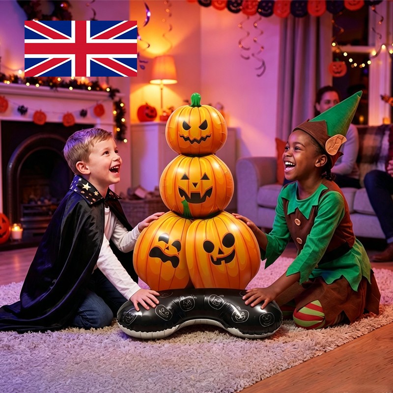 Halloween Inflatable Pumpkin Decoration Suitable For Indoor & Outdoor Decor — image 5