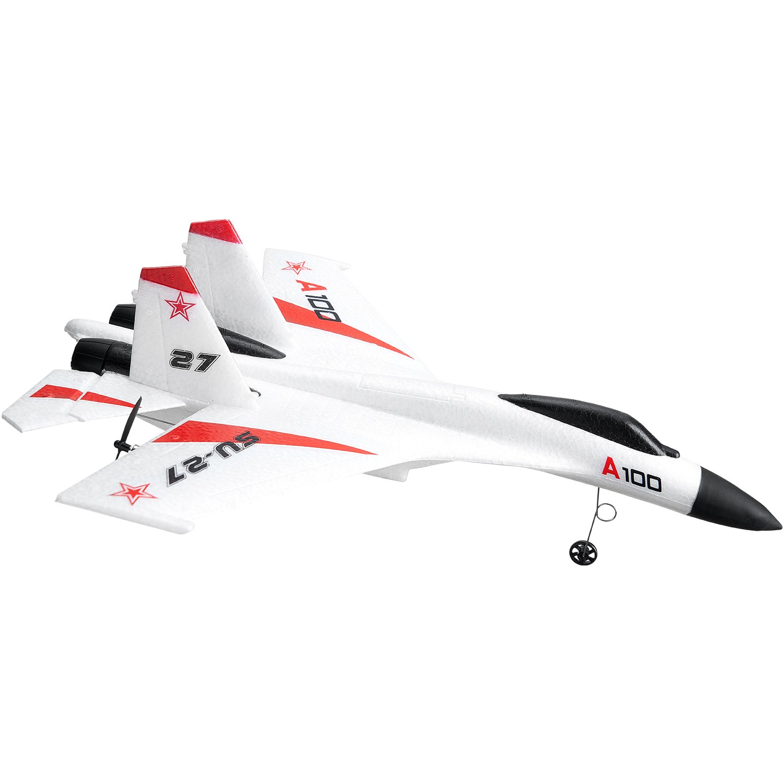 VEVOR RC Fighter Airplane 2.4GHz EPP Foam Remote Control Plane 3D 6G