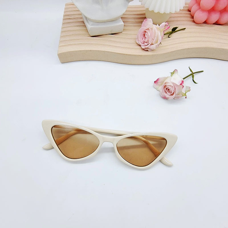 Candy Cat Eye Small Frame Vintage Sunglasses - Image 4