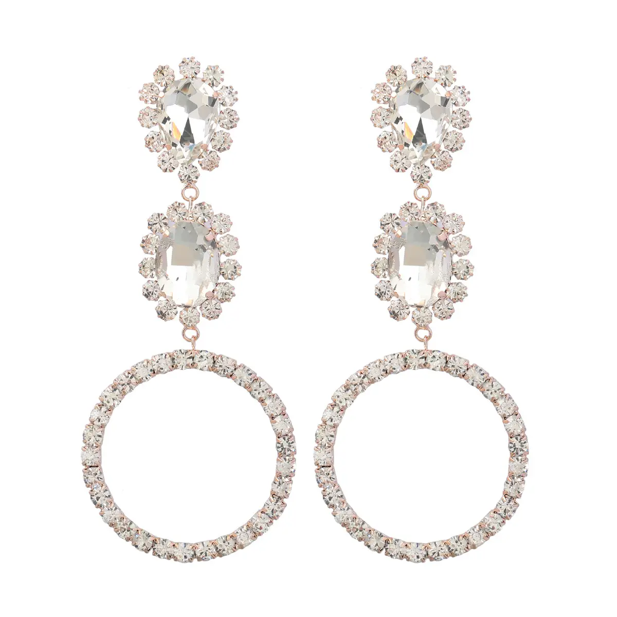 Female European And American Exaggerated Earrings