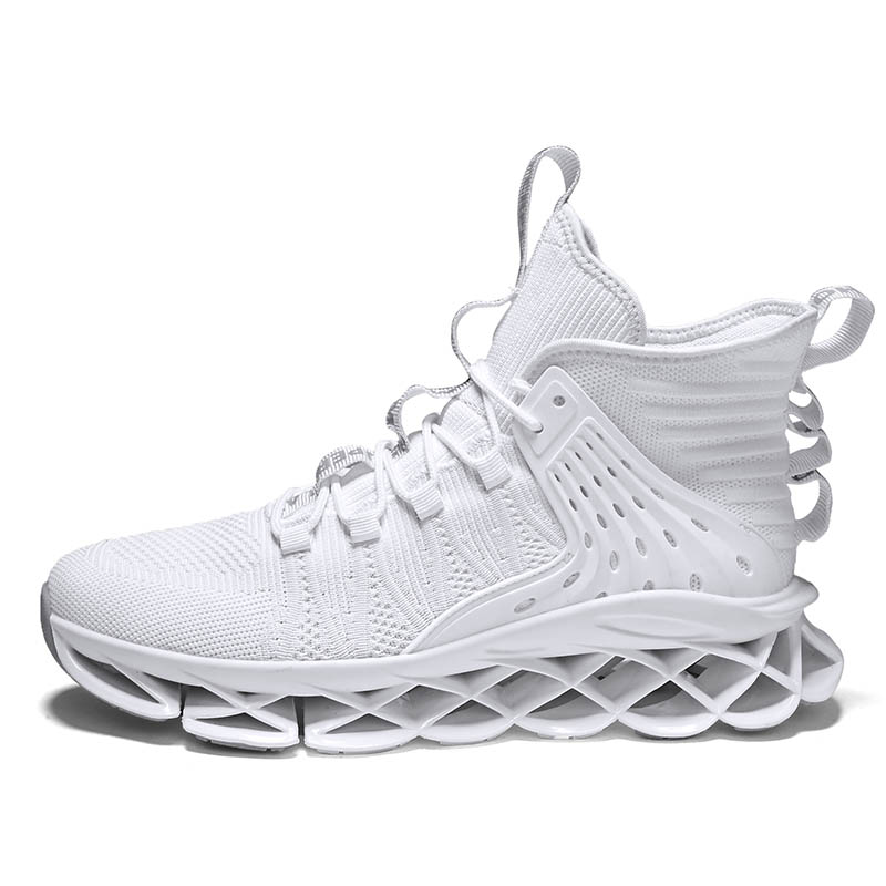 Title 13, Heren high-top flying knit sokkenschoenen Licht...