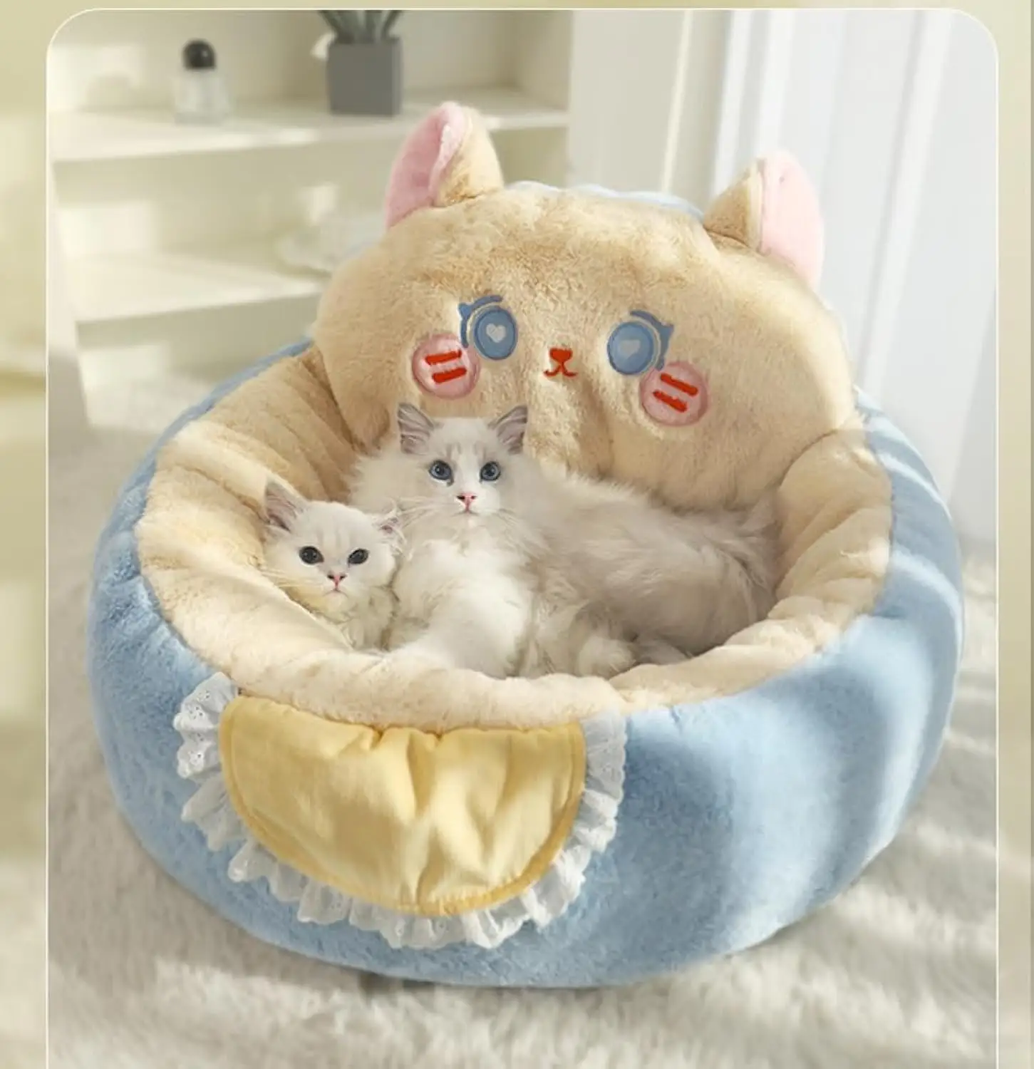 Cute Cat Bed For Indoor Dog Tent