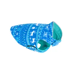 Christmas Cat Dog Sweater Pullover Winter Dog Clothes For Small Dogs Puppy Jacket Pet Clothing - Blue - View 1
