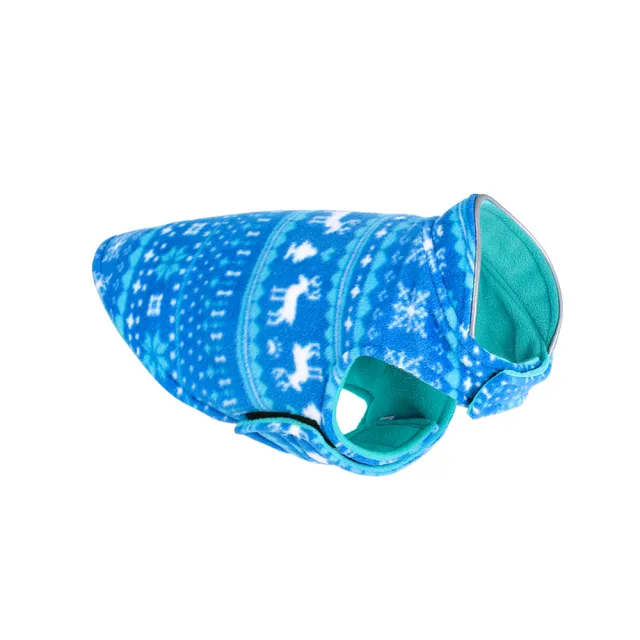 Christmas Cat Dog Sweater Pullover Winter Dog Clothes For Small Dogs Puppy Jacket Pet Clothing Blue - Shop at LoveMi