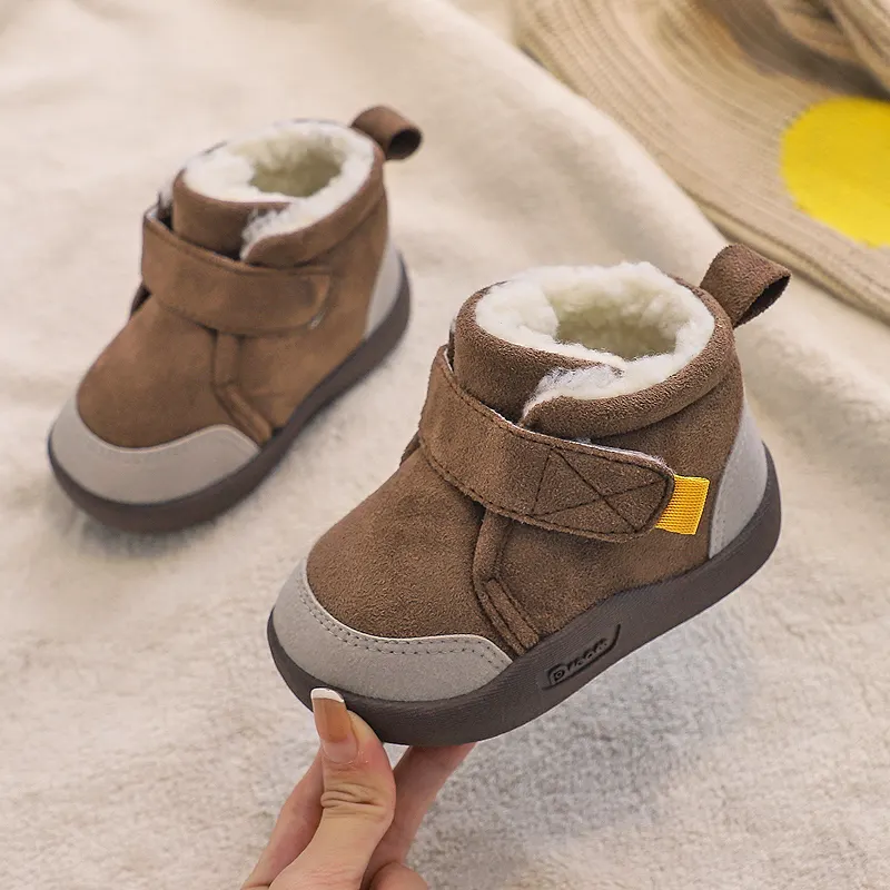 Winter Plus Velvet Toddler Boys Soft-soled Non-slip