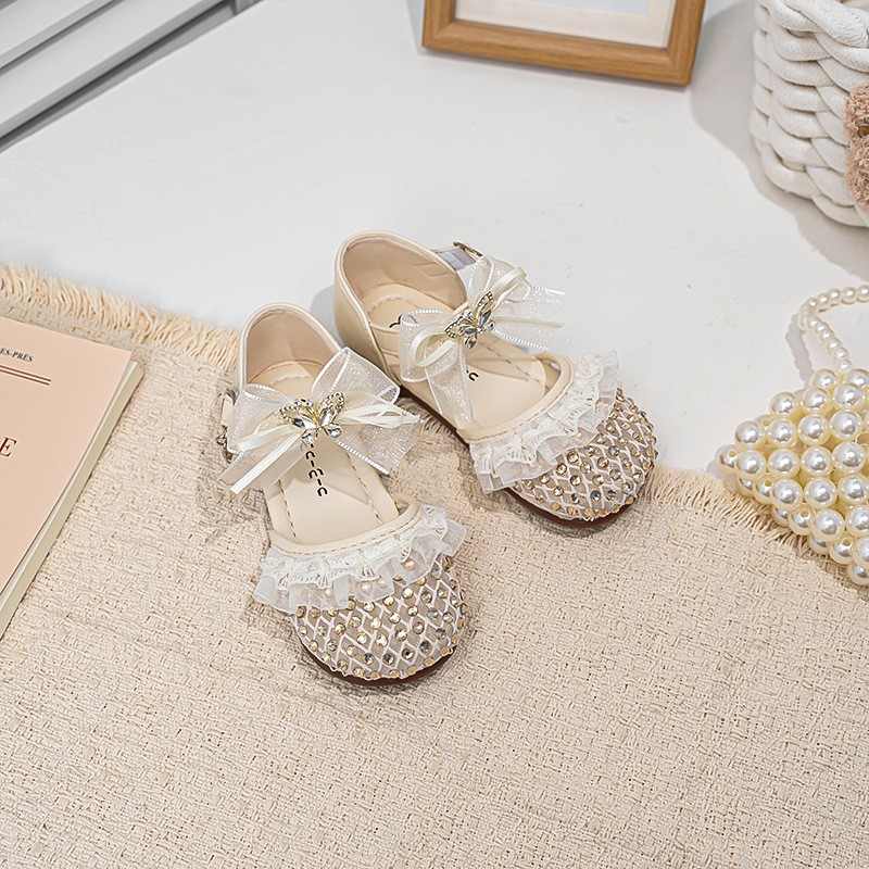 2026 Summer New Girls Woven Closed-Toe Sandals, Soft Sole Anti-Collision Lightweight Princess Performance Sandals For Kids — foto 6