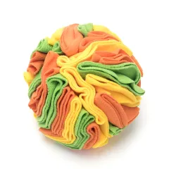Dog Sniffing Training Blanket Snuffle Ball Mat Detachable Pads Puzzle Toy Pet Supplies For Dogs Cats - Orange Green Yellow - View 1