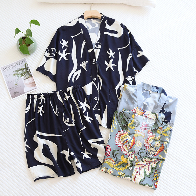 Title 2, Rayon Dames Pyjama met Korte Mouwen en Shorts L...